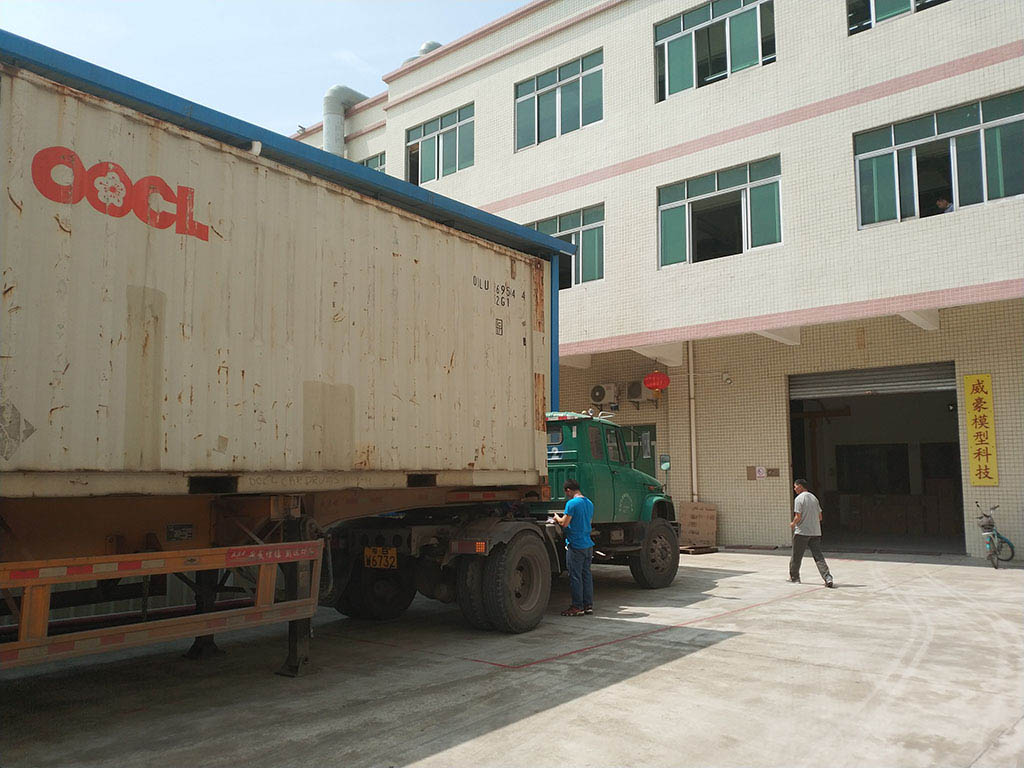 Joysway Factory Shipping Container Goods to Customer11